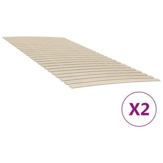 vidaXL Vidaxl - Recambios De L&aacute;minas De Cama Con 48 L&aacute;minas (2 Unidades, 100 X 200 Cm)