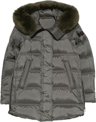 Peuterey Hooded Midi Down Jacket