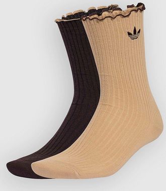 adidas Originals Ruffle Cr 2P Sokken roze
