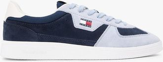 Tommy Hilfiger Mens Tommy Jeans Suede Skater Sneaker - Blue - US 11.5 / EU 45
