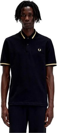 Fred Perry Tops, Heren, Zwart, S, Modernist Polo Shirt