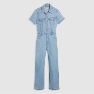 Levi's Womens Levis Type 3 Jumpst in Forgotten Dream - Blue - Size 12 UK