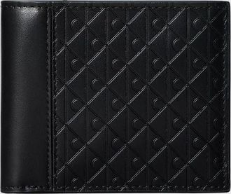 Calvin Klein Portafoglio bifold in ecopelle con portamonete e slot per carte
