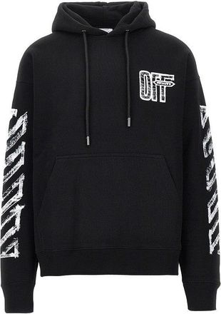Off-white Motion Arrow Skate hoodie Man XL