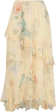 Zimmermann Illuminate Asymmetric Skirt