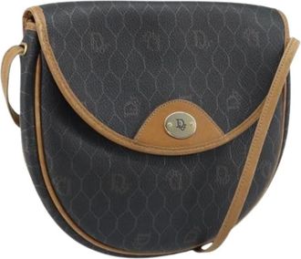 Dior Pre-owned Cross Body Bags, female, Black, Size: ONE SIZE Pre-owned Vintage Shoulder Bag