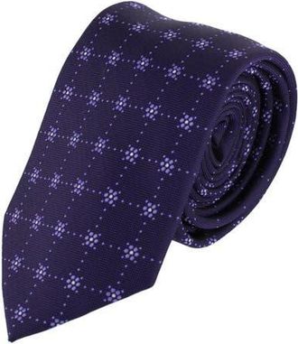 Ascentix Flower Diamonds Necktie in Purple at Nordstrom