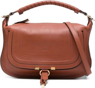 Chlo&eacute; Marcie Leather Shoulder Bag