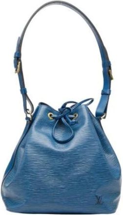 Louis Vuitton Pre-owned Bucket Bags, female, Blue, Size: ONE SIZE Pre-owned Vintage Bucket Bag