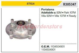 STIGA Sports Soporte Cuchilla Cortac&eacute;sped Cortac&eacute;sped 92m Park 107m Villa 92m R305347