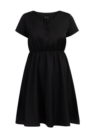 Usha midi-jurk Dames zwart