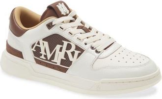 Amiri Pebbled Classic Low Top Sneaker in Tobacco at Nordstrom, Size 11Us