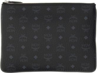 MCM Clutch In Visetos Original-Donna