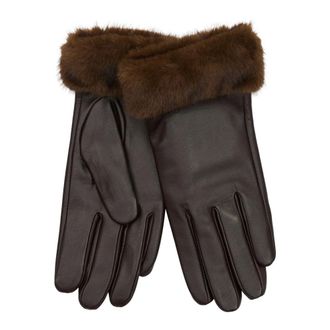 BTF-CPH Guanti in pelle - - Accessories - Donna - Marrone - M
