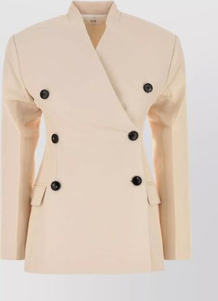 Co light viscose blend blazer