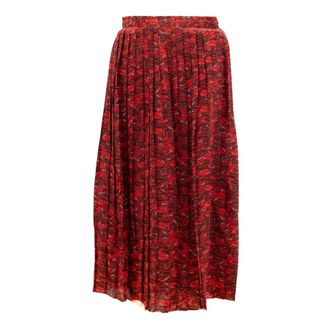 Valentino Garavani Dames, Rokken, Rood, Maat: S Zijde