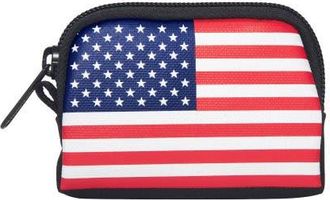Manhattan Portage Stars and Stripes Coin Purse in Black at Nordstrom