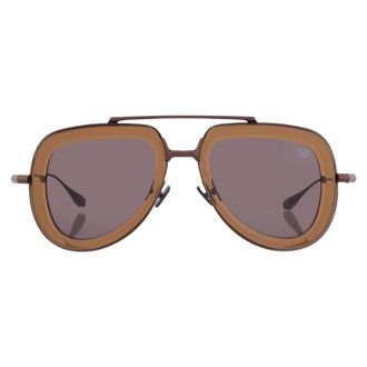 Valentino V - LSTORY Dark Brown Phantos Unisex Sunglasses VLS-129 D 50