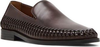 Steve Madden Newbury Loafer in Brown Leather at Nordstrom, Size 10.5