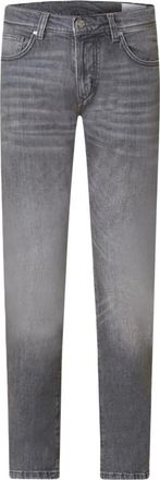 Baldessarini Slim-fit Jeans - Heren - Slim Fit Jeans - Grijs - W38 L36 - Katoen - Jeans
