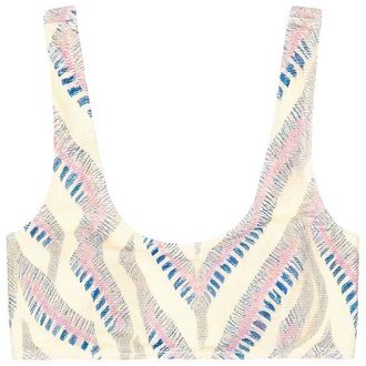 Picture Wahine Printed Top Bikini-Top f&uuml;r Damen | wei&szlig;
