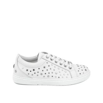 Jimmy Choo London Calfskin Low Top Trainers