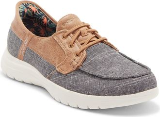 Skechers Slip-Ins On The Go Boat Shoe in Grey/Brown at Nordstrom Rack, Size 7.5