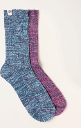 Fat Face FatFace Multi Colour 2 Pairs of Boot Socks