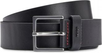 HUGO BOSS Giove-L Sz 35 Riem - Heren - Riemen - Zwart - 90 CM - Accessoires