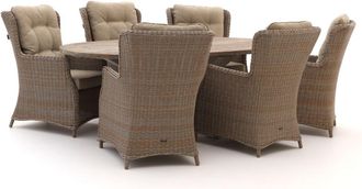 Intenso Furniture Intenso Milano/ROUGH-Y 240cm dining tuinset 7-delig