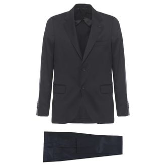 Lardini Single Breasted Suits, male, Blue, Size: 2XL Icon Suit