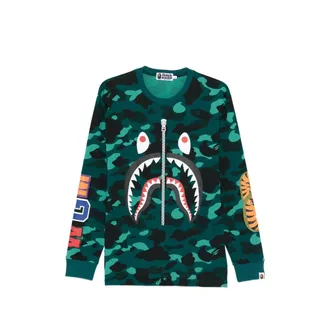 A Bathing Ape Round-neck Pattern Sweatshirt