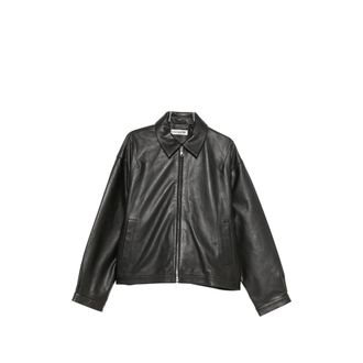 Cole Buxton Leather Zip-up Jacket