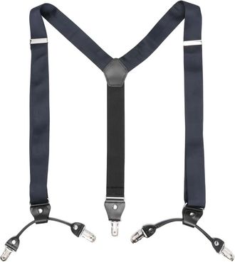 Bencivenga Bretelle in pelle - Blu