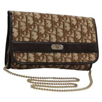 Dior Borsa a spalla vintage in tela Pre-owned - - Pre-owned - Donna - Marrone - ONE SIZE