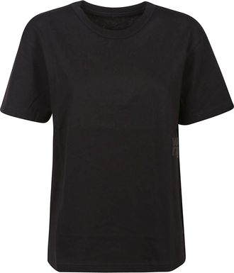 Alexander Wang Puff Logo Bound Cotton T-Shirt