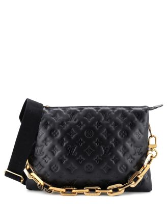 Louis Vuitton Coussin Bag Monogram Embossed Lambskin MM crossbody bag - Nero