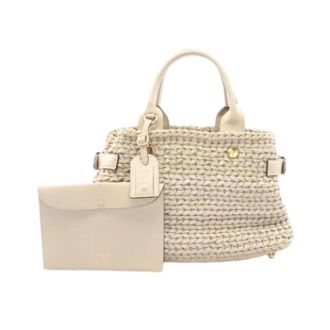 Loewe Pre-owned Handbags, female, Beige, Size: ONE SIZE Pre-owned Handbag