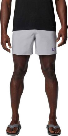 Columbia Mens Columbia Gray LSU Tigers PFG Terminal Roamer Omni-Shade Stretch Shorts at Nordstrom, Size Xx-Large