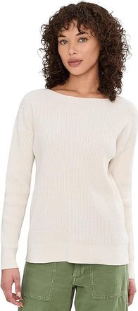 L.L.Bean Sunwashed Waffle Pullover Sweater Womens Sweatshirt Bone : 2XL, Cotton