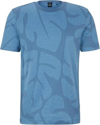 HUGO BOSS T-Shirts - Heren - T-shirts - Blauw - S - Tops
