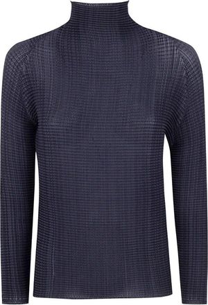 Issey Miyake Wooly Pleats Bk Wt 66 Shirt