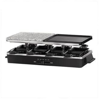Russell Hobbs Multi Raclette 3 in 1 griglia per raclette 8 persone 1400 w Nero