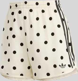 adidas Originals Regular Fit Shorts mit Polka Dots Modell BLACAS in Offwhite, Gr&ouml;&szlig;e XS