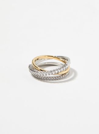 Swarovski Womens Hyperbola ring