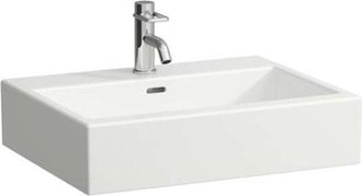 Laufen Laufen - Living City Lavabo, 1 Agujero Para Grifo En El Centro, Con