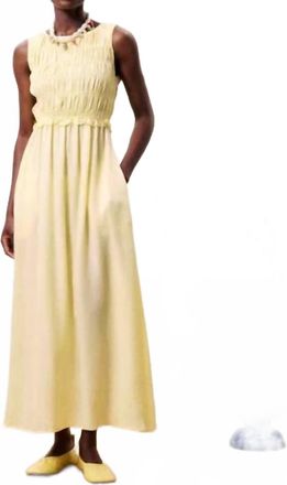 FRNCH Womens Vasa Butter Dress In Yellow