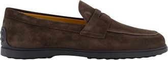 Tod's Bruine Mocassin Schoenen voor Heren - Heren - Loafers - Bruin - 44 EU - Schoenen