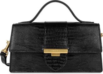 Lancaster Baguette Exo Ily - Dames - Handtassen - Zwart - ONE Size - Leer - Tassen