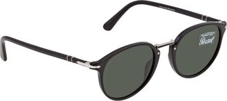 Persol Green Round Mens Sunglasses PO3210S 95/31 51